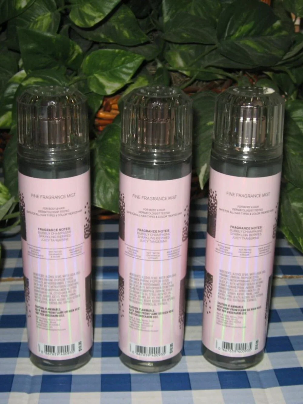 BBW Champagne Toast Fine Fragrance Mist Lot of 3 New
